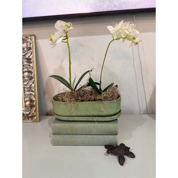 Vintage ombré effect green Decorative Book collection - Picture 4 of 5